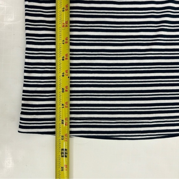 Three Dots 1x1 Stripe Tank Top Size M - Picture 8 of 8